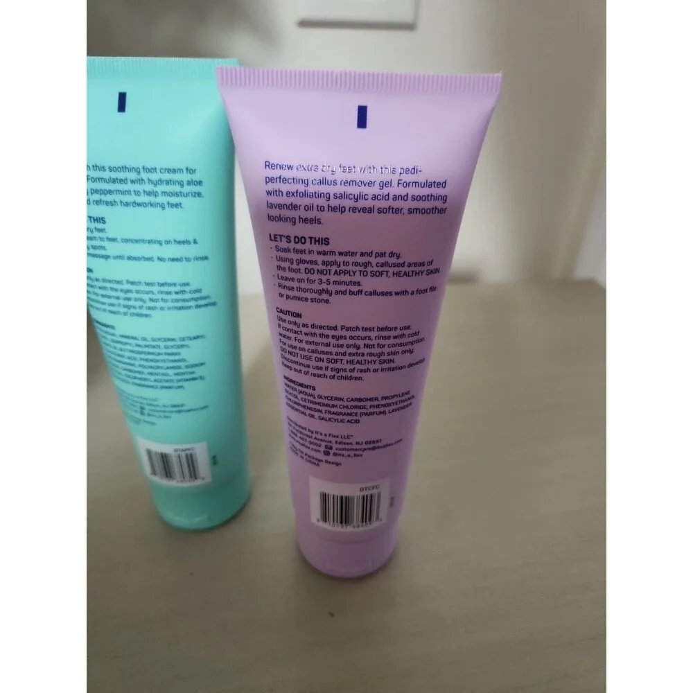Spa Scentials Foot Cream and Callus Remover Set
